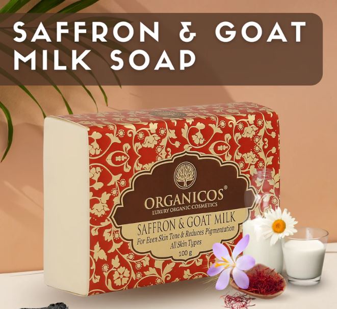 Saffron & Goat milk Soap 100 g